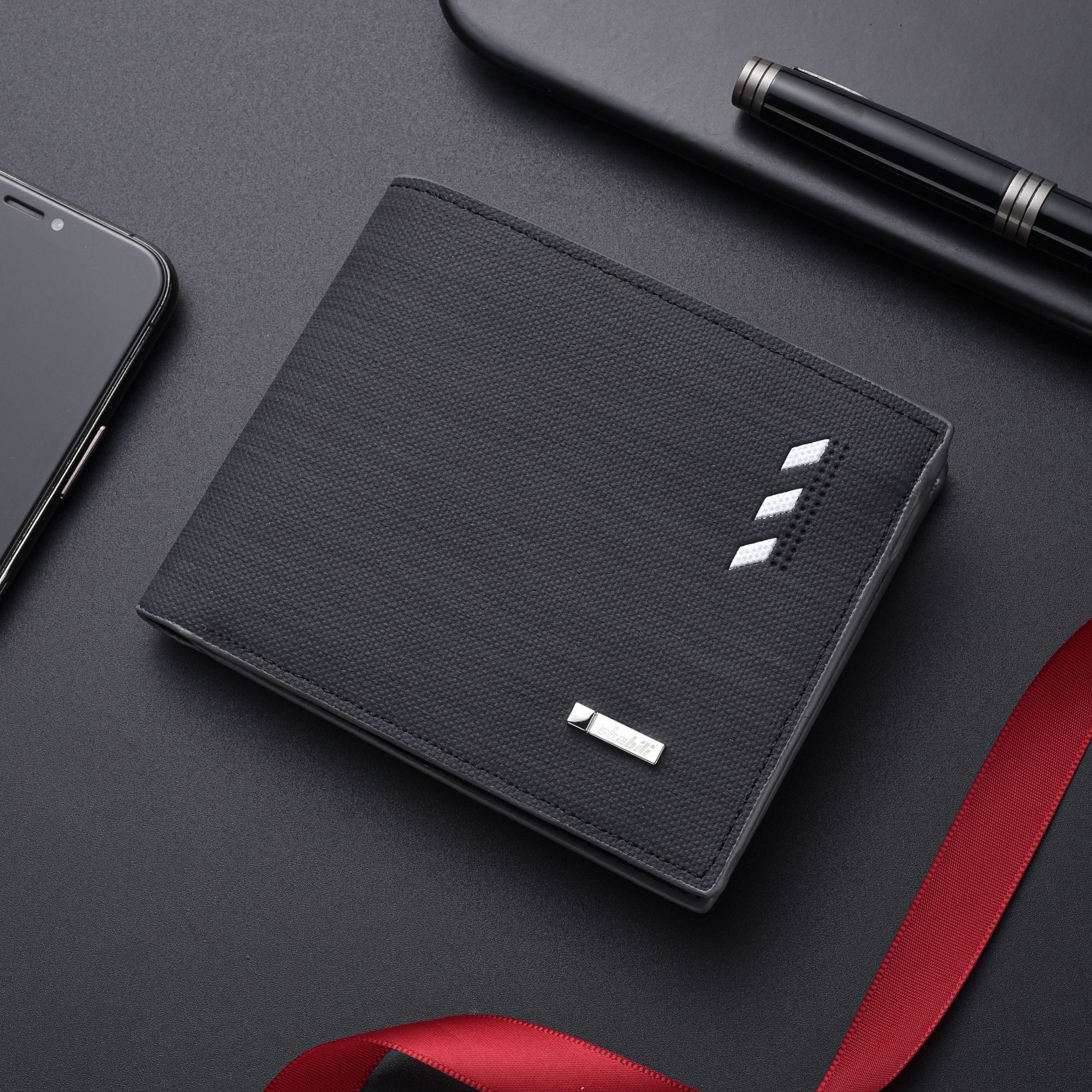 2025新款钱包男士超薄短款学生青年卡包时尚简约多卡位大容量皮夹