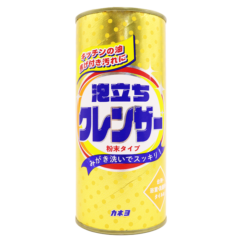 日本家耐优强力多用途去污粉清洁剂400g多功能清洗油烟机去油家用