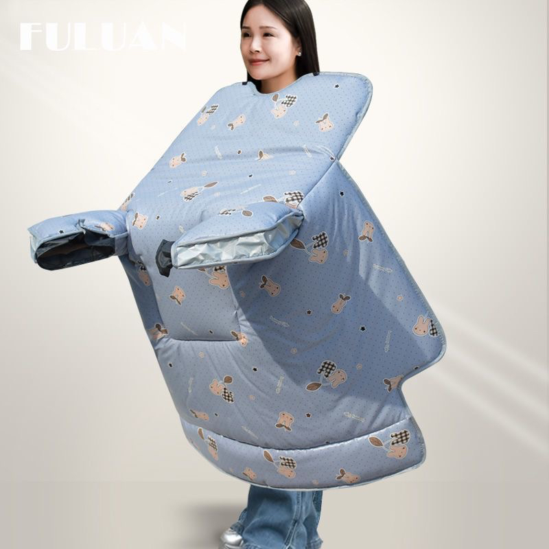 加厚绒加大立体手套防风防水电动车冬季皮革挡风被