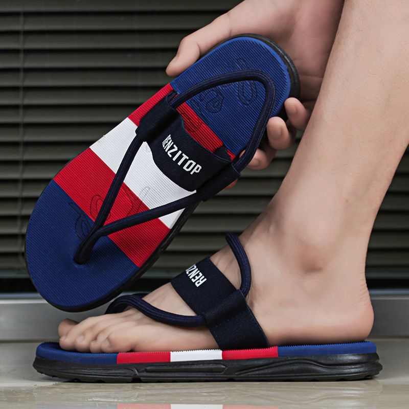 【店铺热销】夏季人字拖潮流软底外穿男款男士防滑拖鞋沙滩鞋