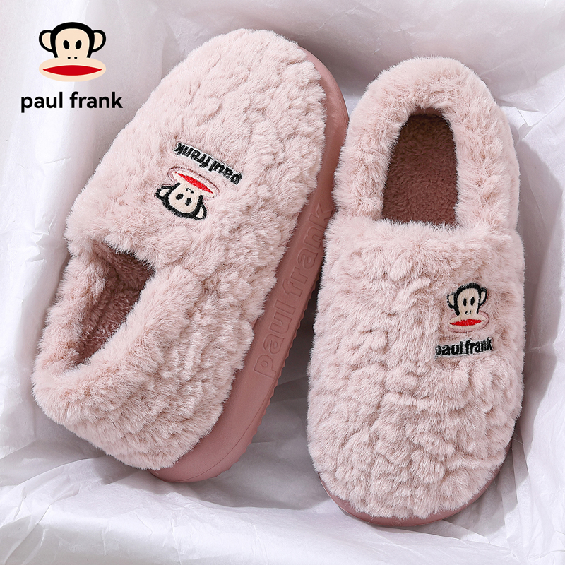 大嘴猴棉拖鞋女款冬季2025新款爆款室内家居防滑毛绒保暖包跟棉鞋