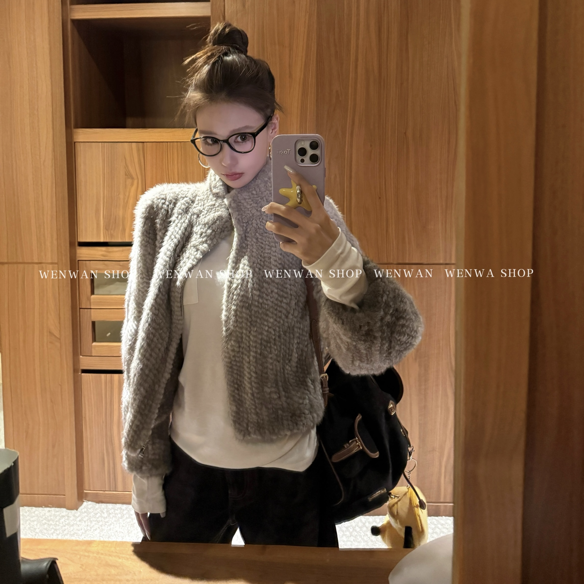 双十一狂欢价！【超爱！暖冬新贵】秋冬b备短款水貂毛皮草