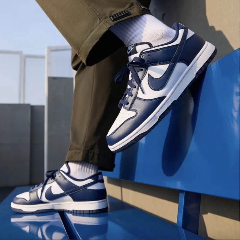 NIKE/耐克Dunk Low午夜蓝 休闲百搭男子复古低帮板鞋 HF5441107