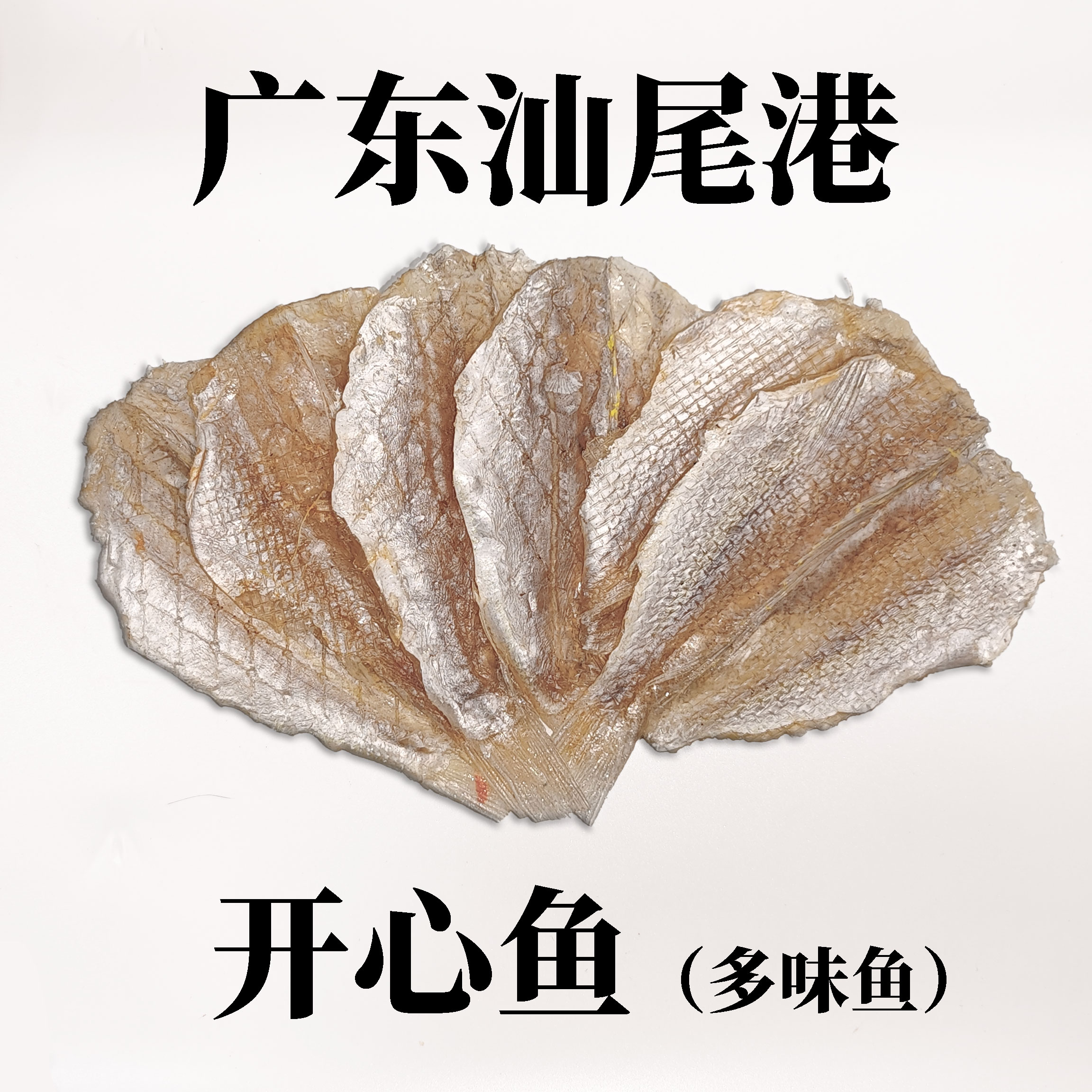 广东汕尾港大条开心鱼多味鱼金线鱼烧烤自带甜味可做麻辣小鱼干