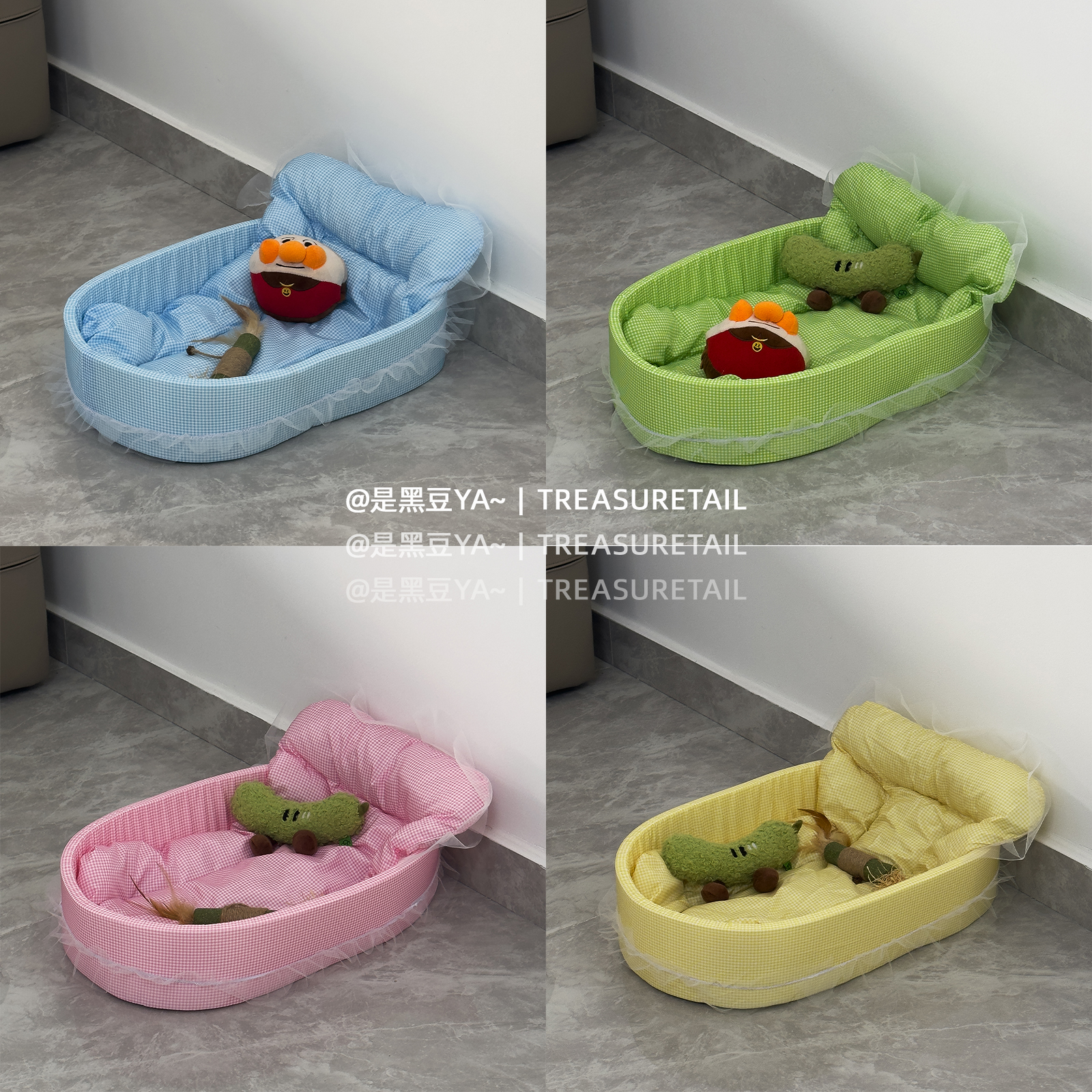 Treasure Tail 猫窝冬天狗狗窝四季通用猫咪睡窝猫床睡垫宠物用品