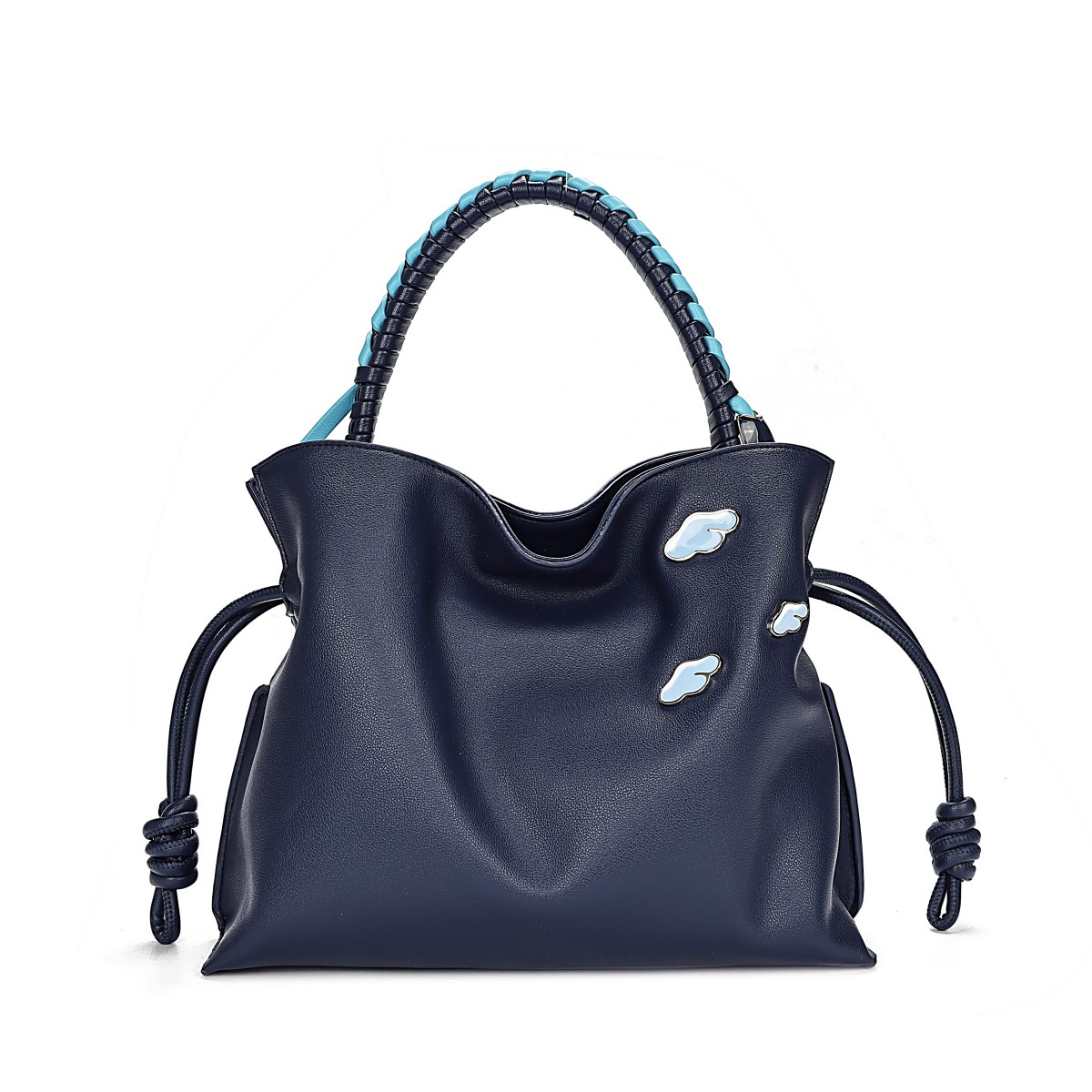 云朵一体式防盗云朵包镶嵌斜挎包妈妈包简约女士包