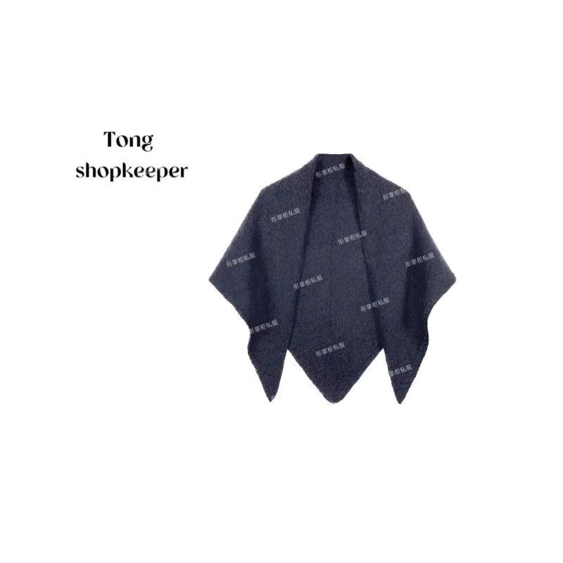QJ/彤掌柜1682512 秋季2025绵羊毛轻柔设计师款轻柔气质百搭披肩