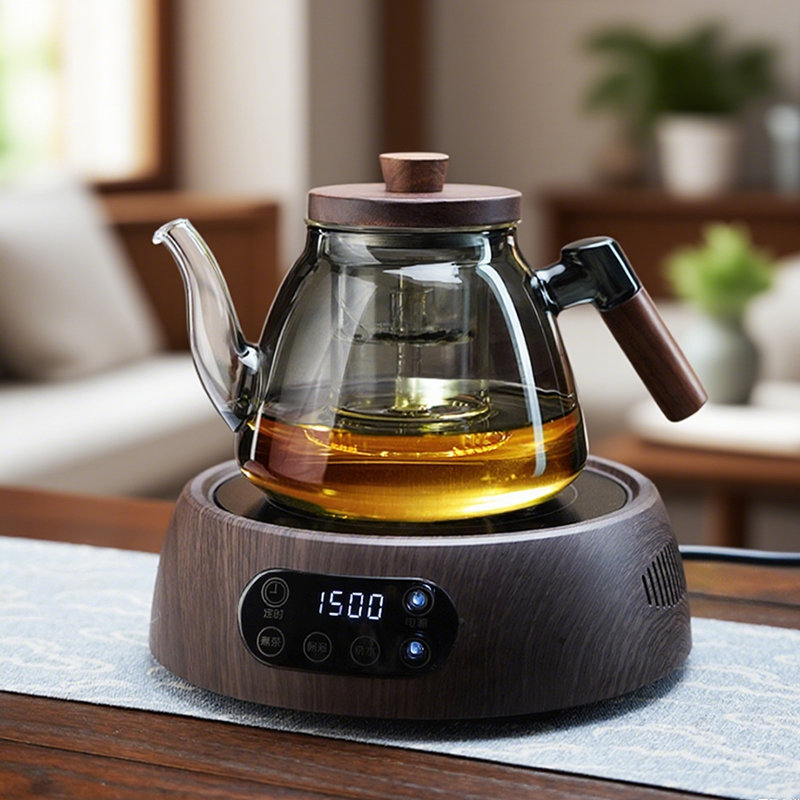 全度耐高温加厚养生壶玻璃煮茶壶大容量烧水壶侧把煮茶壶家用煮水