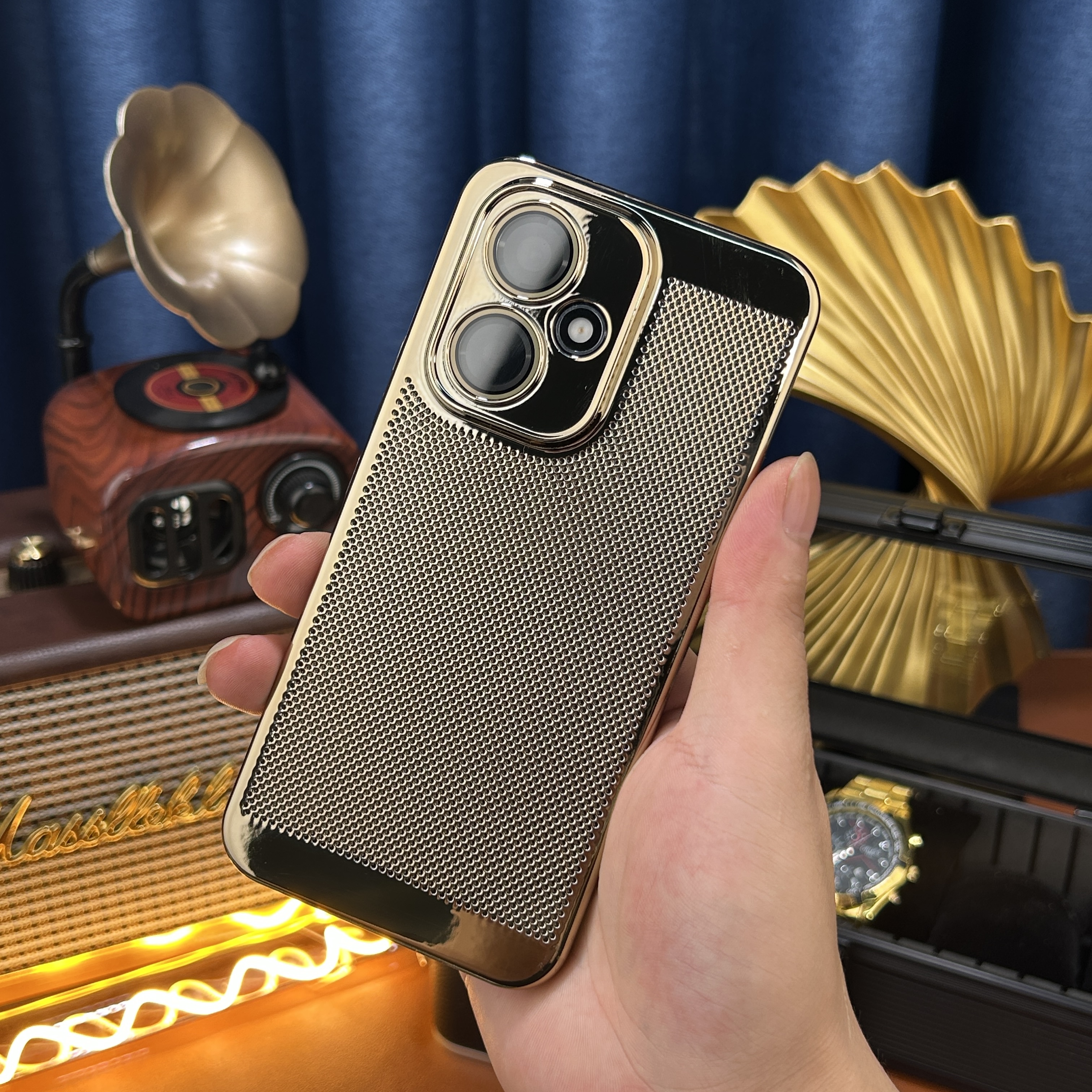 【高清镜头膜+裸机手感】适用荣耀400超薄散热手机壳高级感防摔