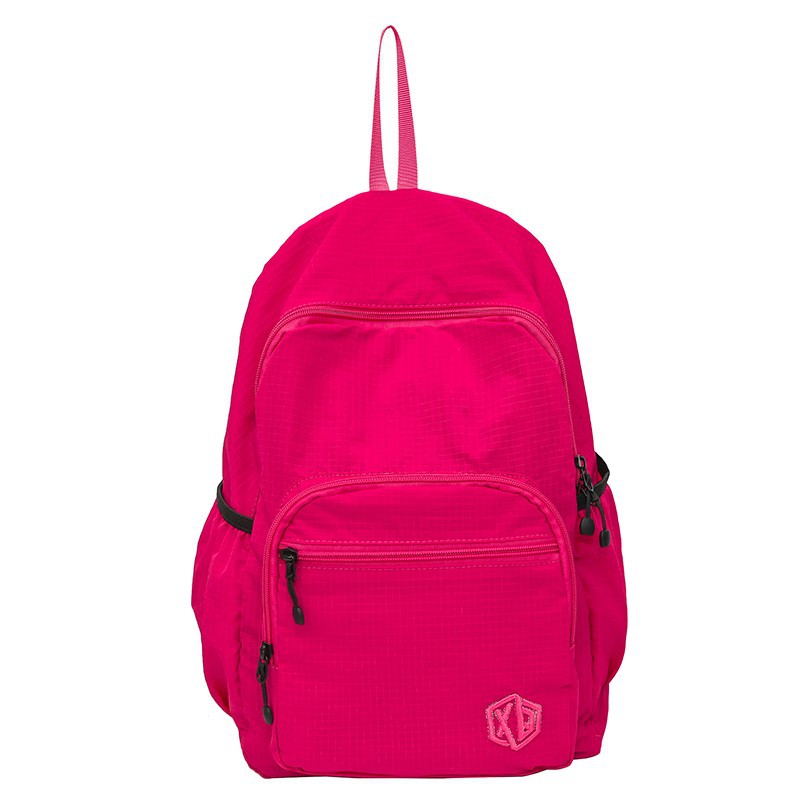 20L以下防水简约轻便折叠双肩包女糖果色可收纳小背包旅行包小众