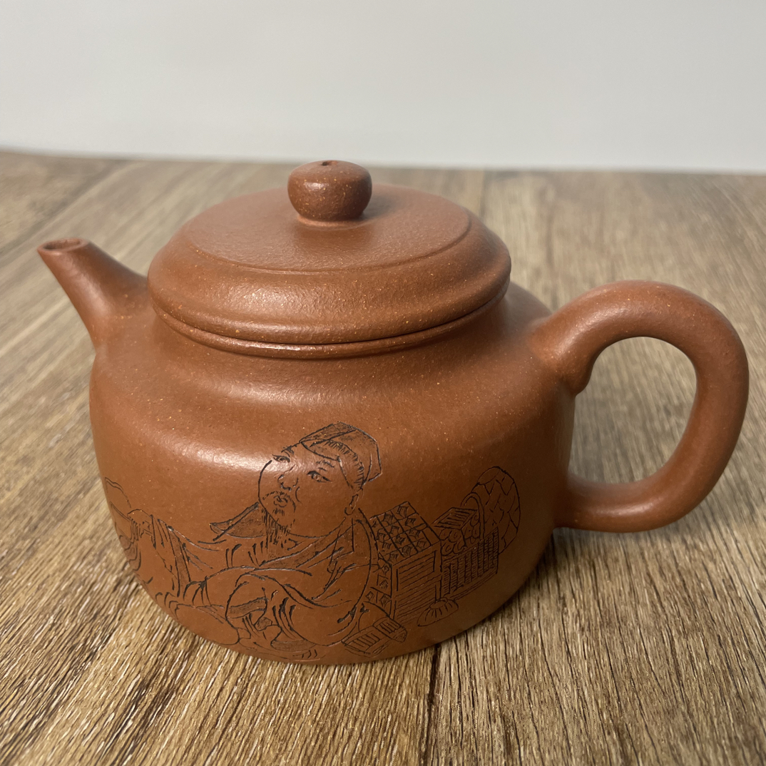 宜兴原矿精品半手工茶具德钟紫砂壶适合家用泡茶