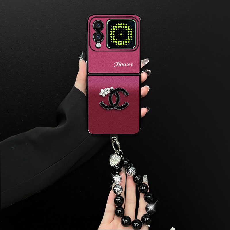 适用华为novaflip手机壳渐变心情小羊皮折叠壳全包保护套