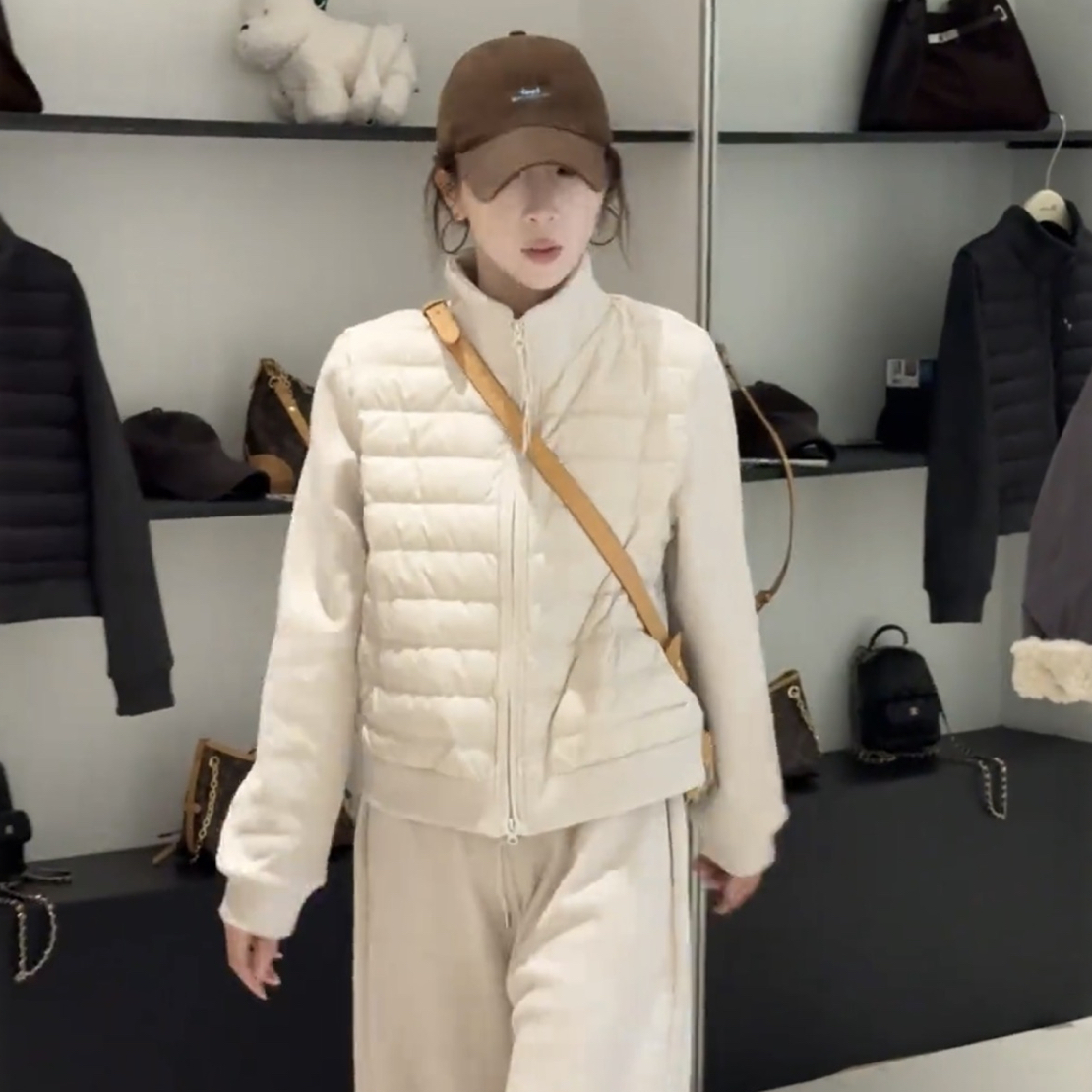 爆款设计感轻薄保暖加绒棉服短外套女装2025冬韩系超好看时尚上衣