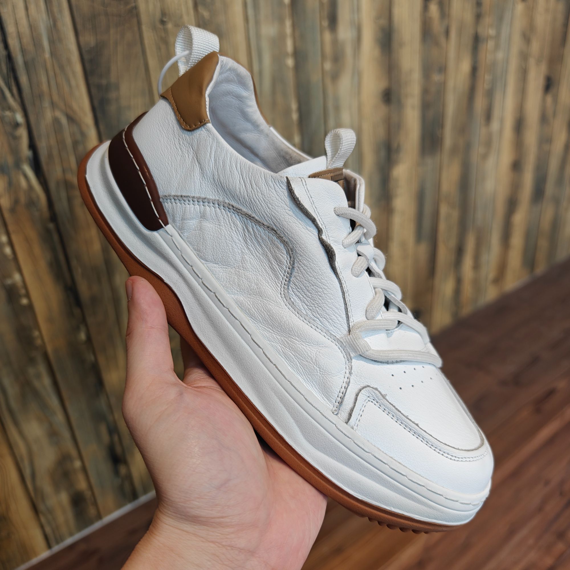 低帮头层牛皮休闲夏季新款真皮时尚百搭