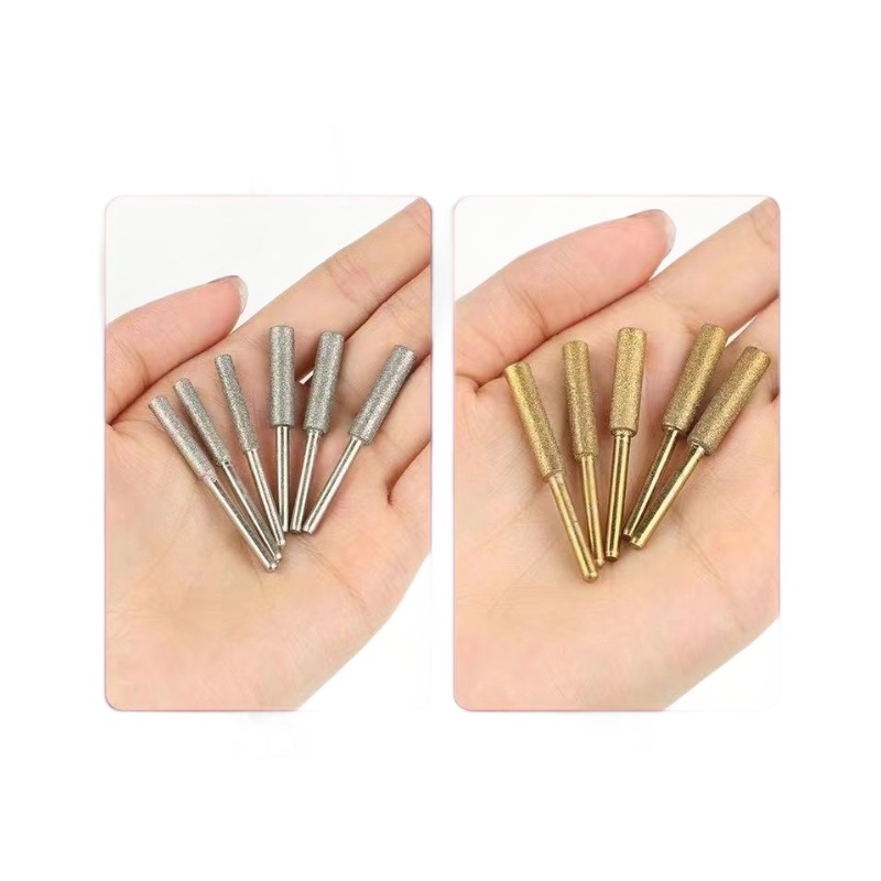 油锯电动锉刀电锯链条打磨器电钻工具金刚砂圆柱磨头小型锯子工具