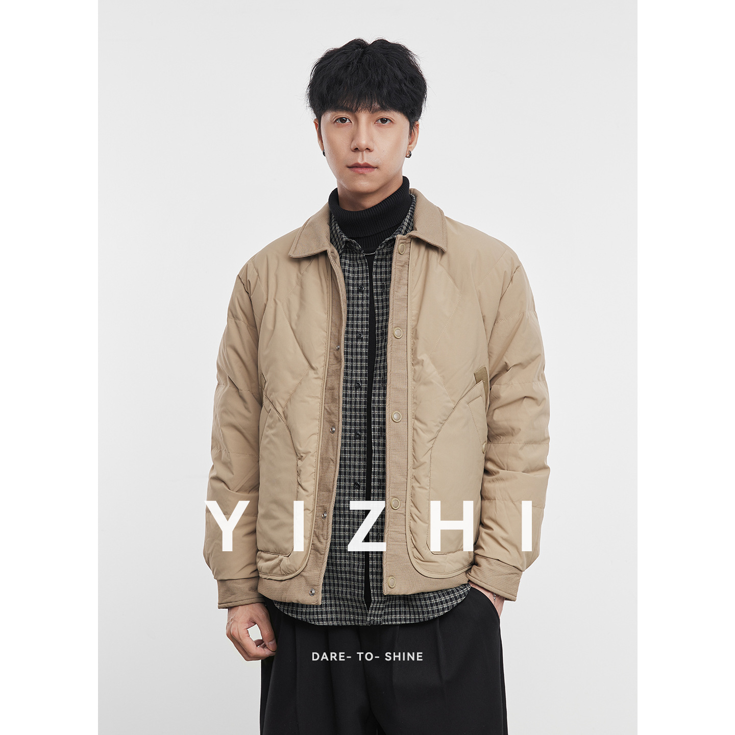 亦止【雅韵】轻薄款羽绒服男士新款外套秋冬潮流宽松休闲90白鸭绒