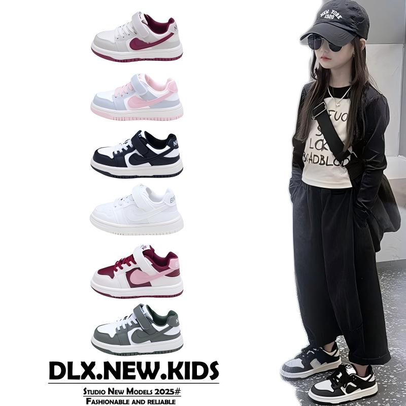 秋季新款低帮儿童潮流中大童春秋百搭学生女童鞋子休闲板鞋S-1821