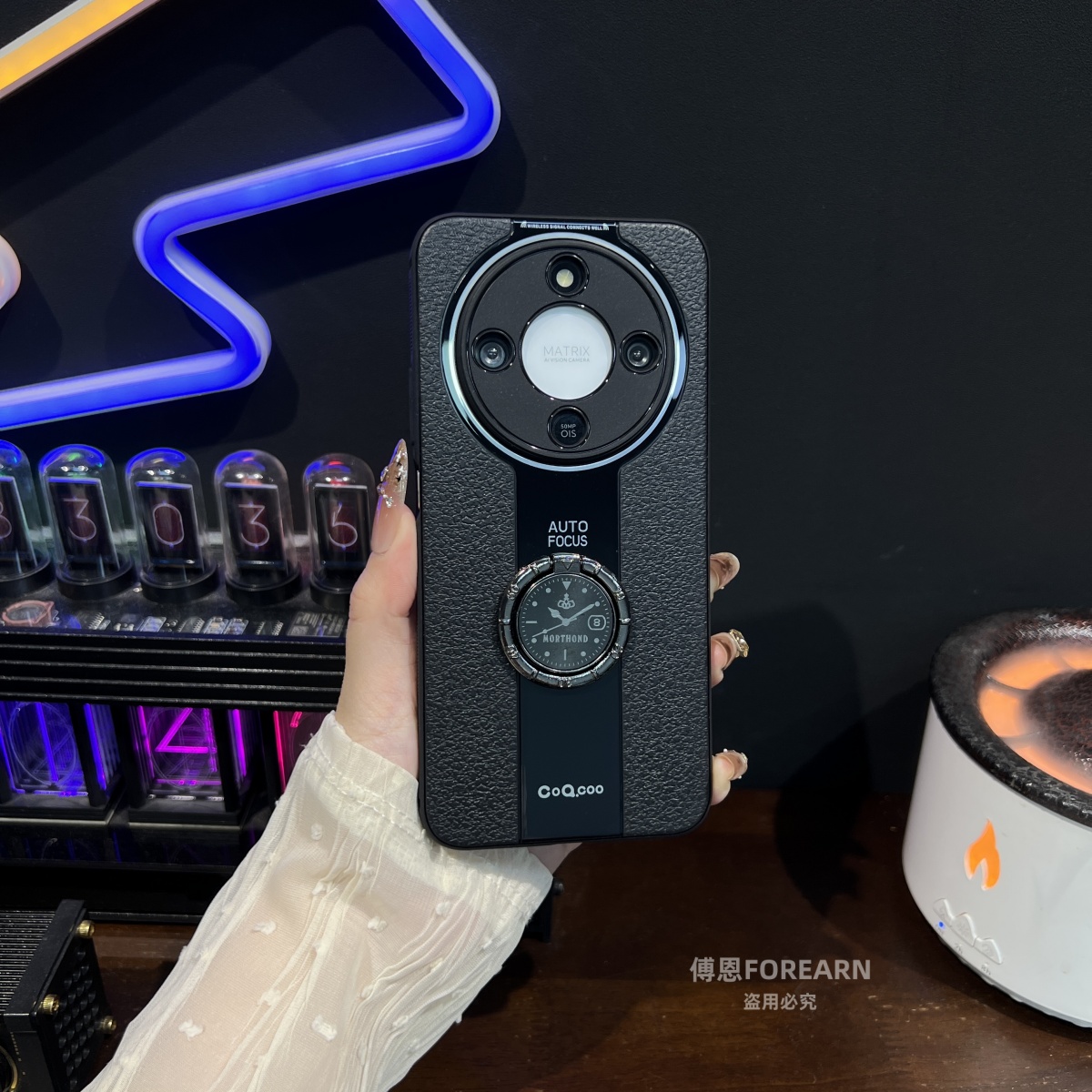 适用于荣耀X70手机壳honorx70全包防摔指环支架保护套商务男软女