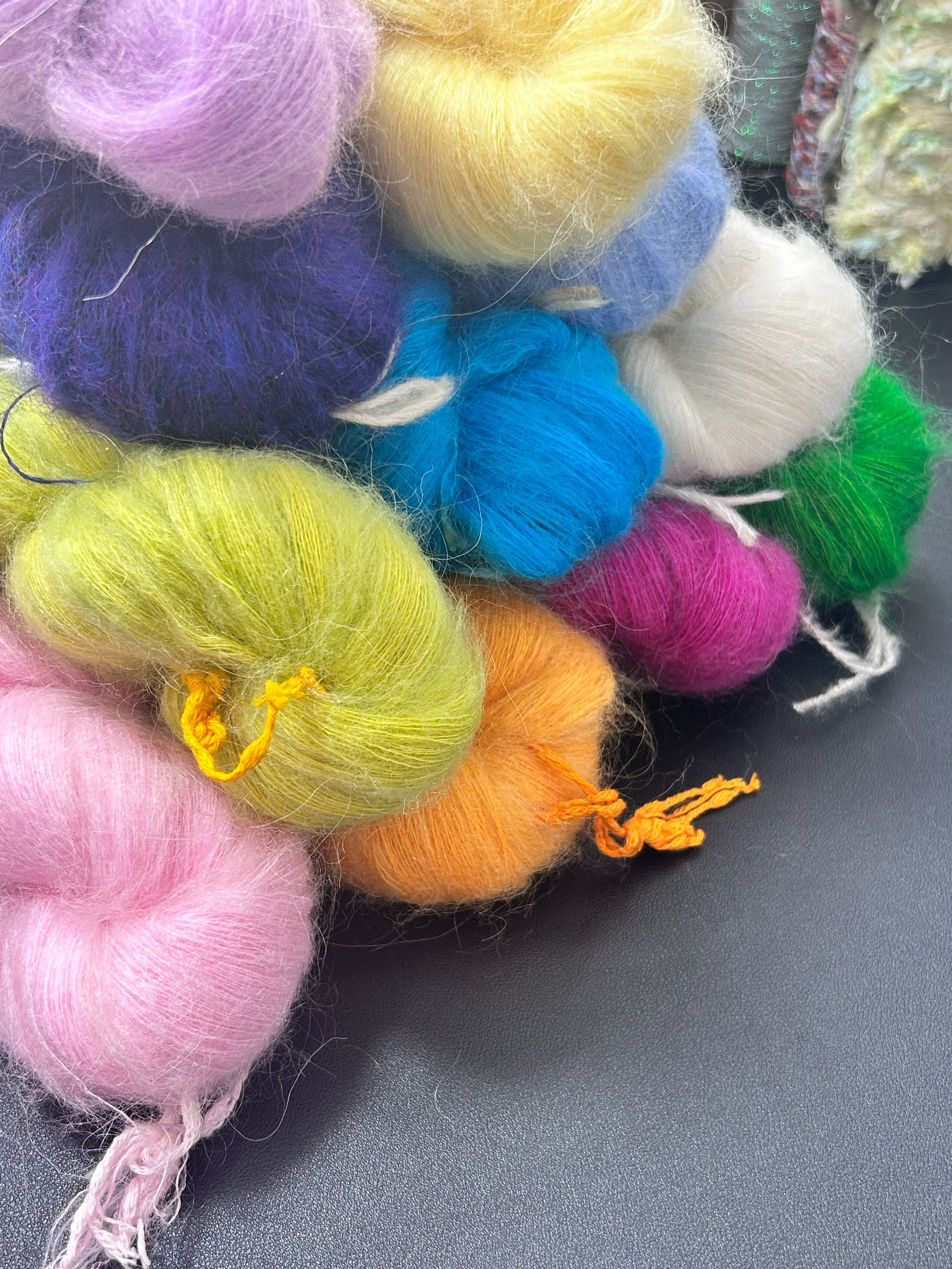 万支超幼马海毛 长丝马海毛 糖果马海毛亲肤柔软手工手编细线