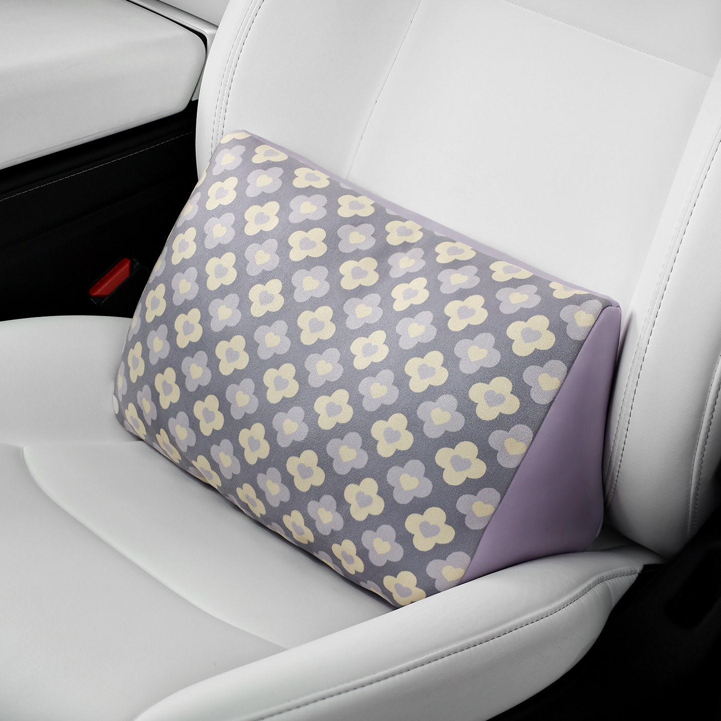 紫罗兰汽车腰靠车用座椅靠背车载腰托尾椎垫护腰靠枕车上用品大全