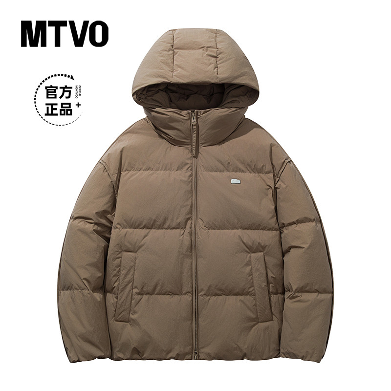 MTVO迈特优冬季休闲连帽羽绒服男士保暖加厚冬装防寒外套9906