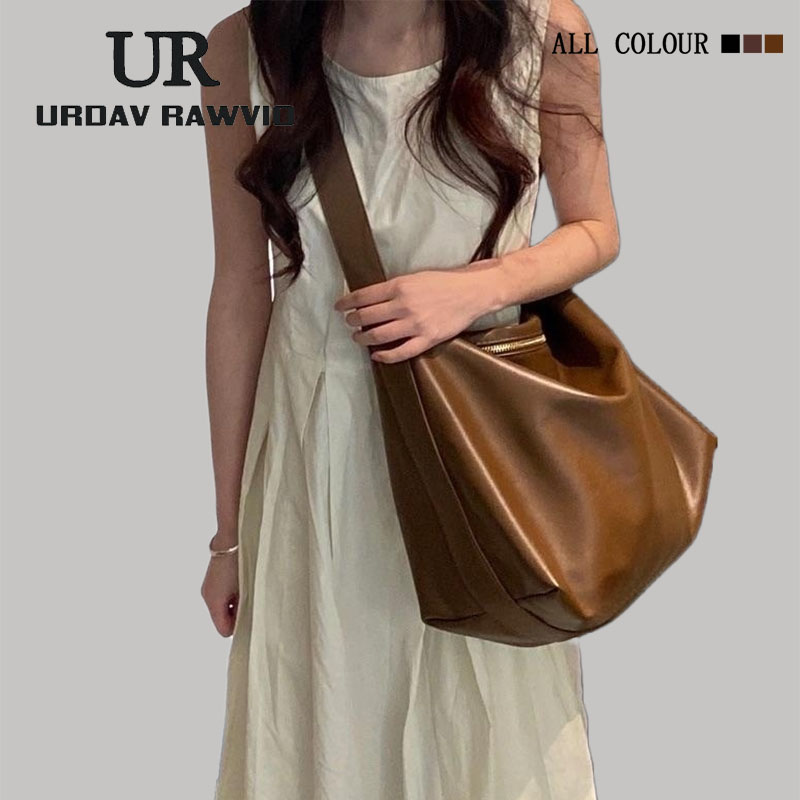 URDAV RAWVIO托特包包女士大容量2025新款百搭通勤单肩斜挎包背包