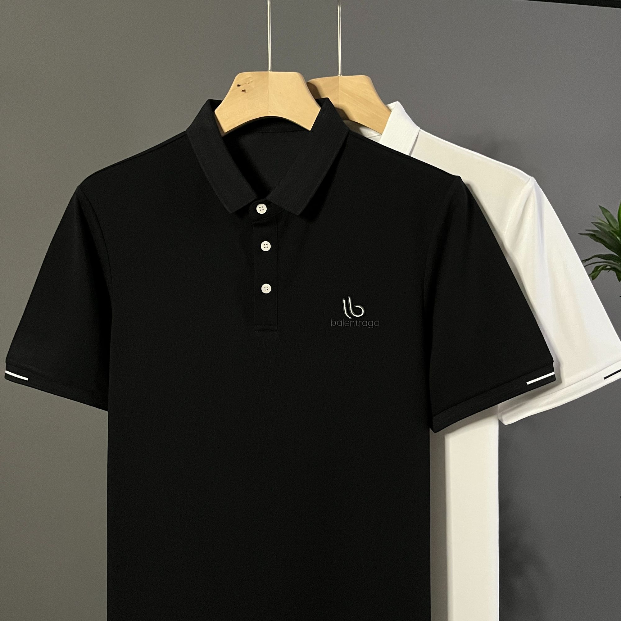 夏季男士透气薄款Polo衫短袖轻奢简约时尚百搭商务休闲翻领9996