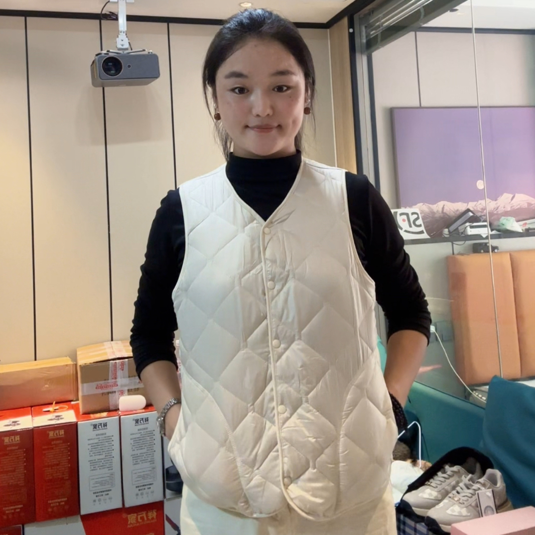 西藏包邮2025新秋冬款轻薄百搭贴身羊毛马甲