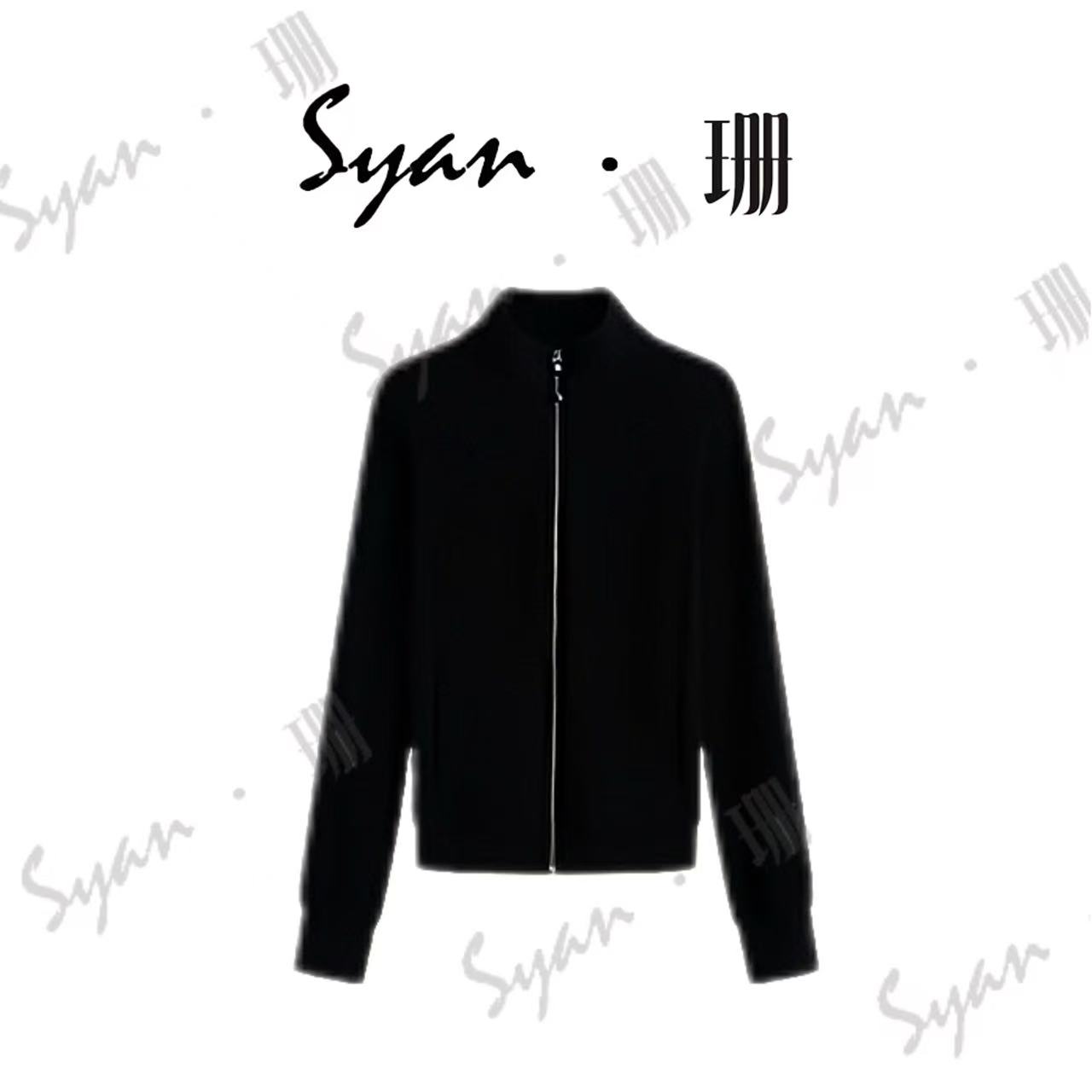 Syan【立领开衫】新款秋冬洋气时尚潮流百搭设计师长袖立领开衫卫衣