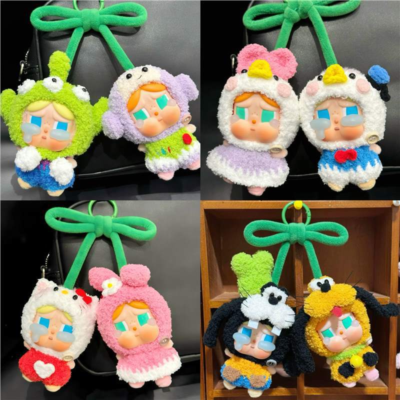 CRYBABY爱神的眼泪系列哭娃搪胶毛绒吊卡甜在一起娃衣crybaby衣服