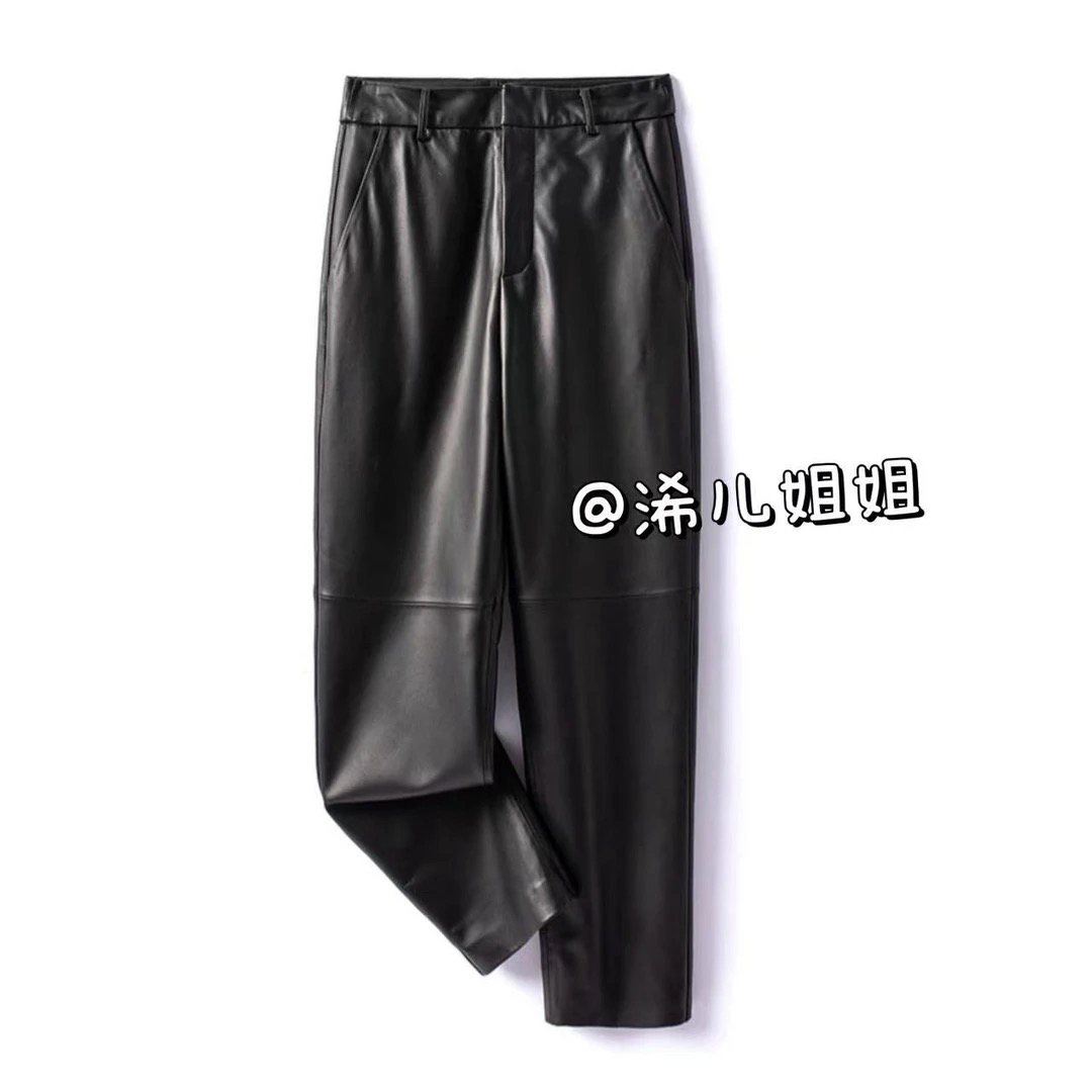 【人生皮裤2.0】年年穿不腻~超模感万年好穿皮裤