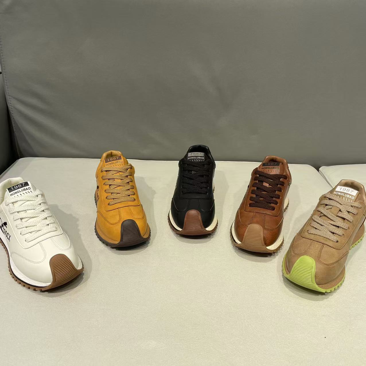 【皮鞋码】新款皮面单鞋个性洋气休闲舒适软底轻便男款潮鞋