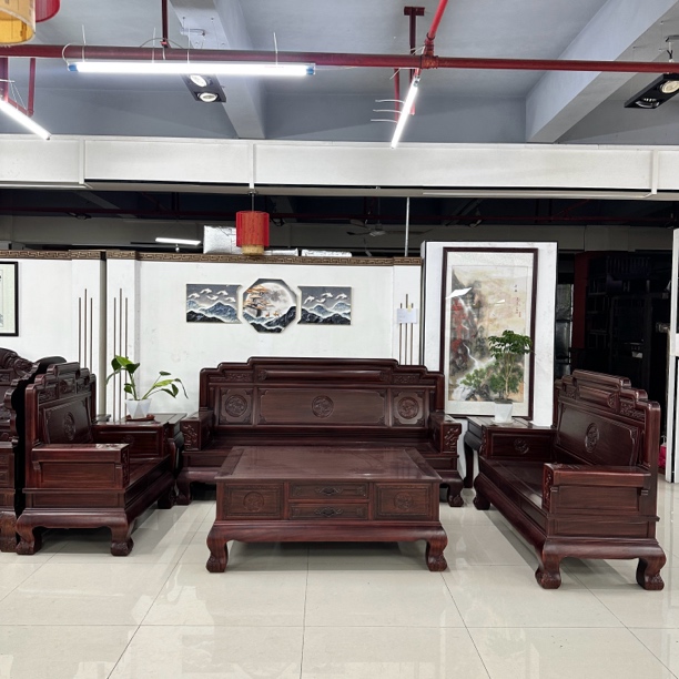 志恒居推荐—富丽国色沙发123六件套