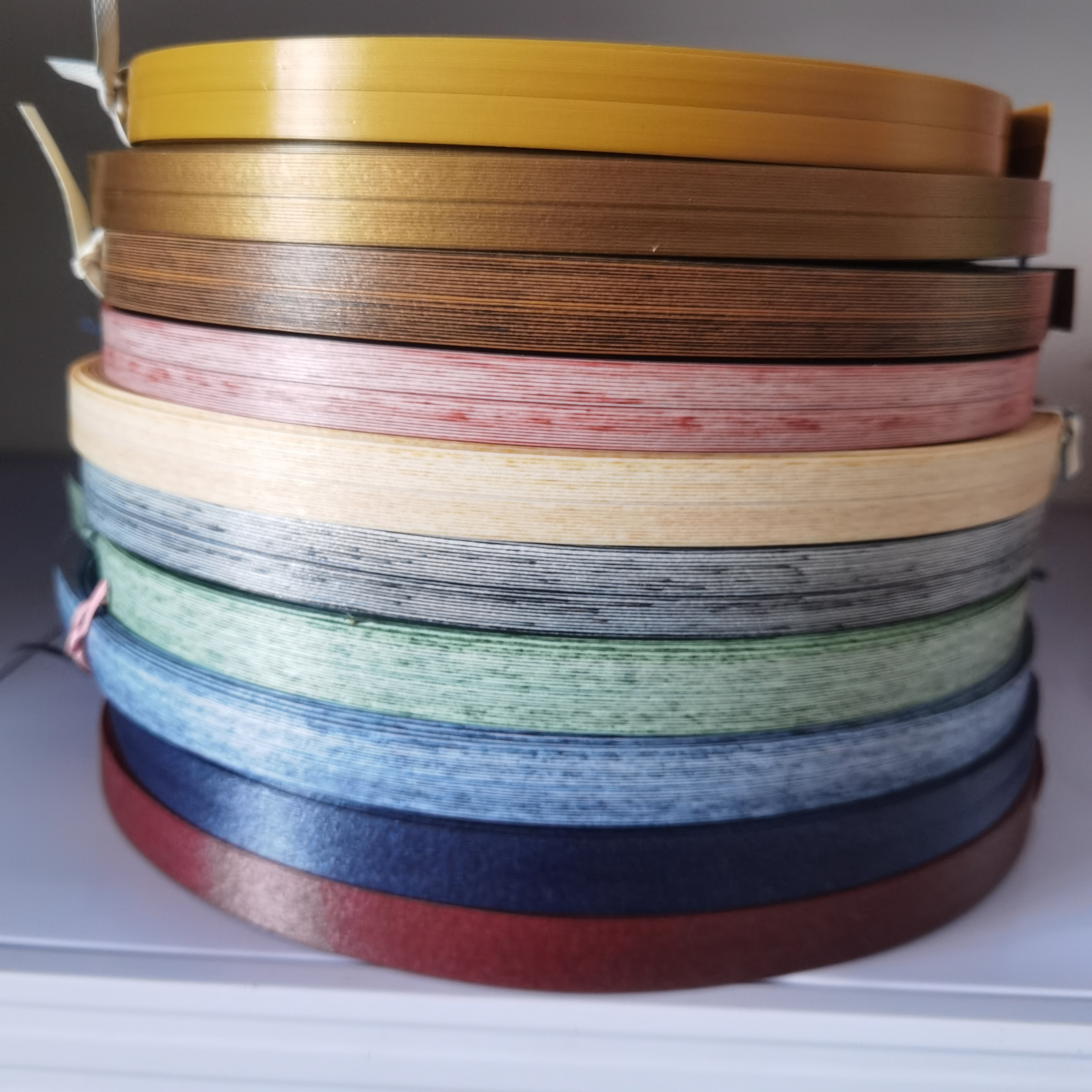 指语编艺文创一分为二的复古手工编织材料仿竹纹编织包材料DIY