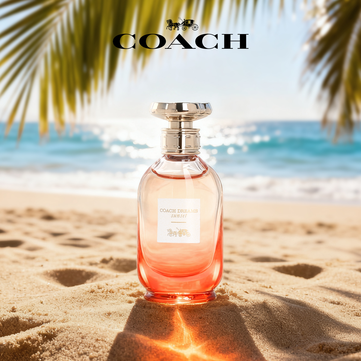 COACH/蔻驰女士加州之梦浓香水4.5ml小样Q版花香东方调持久留香