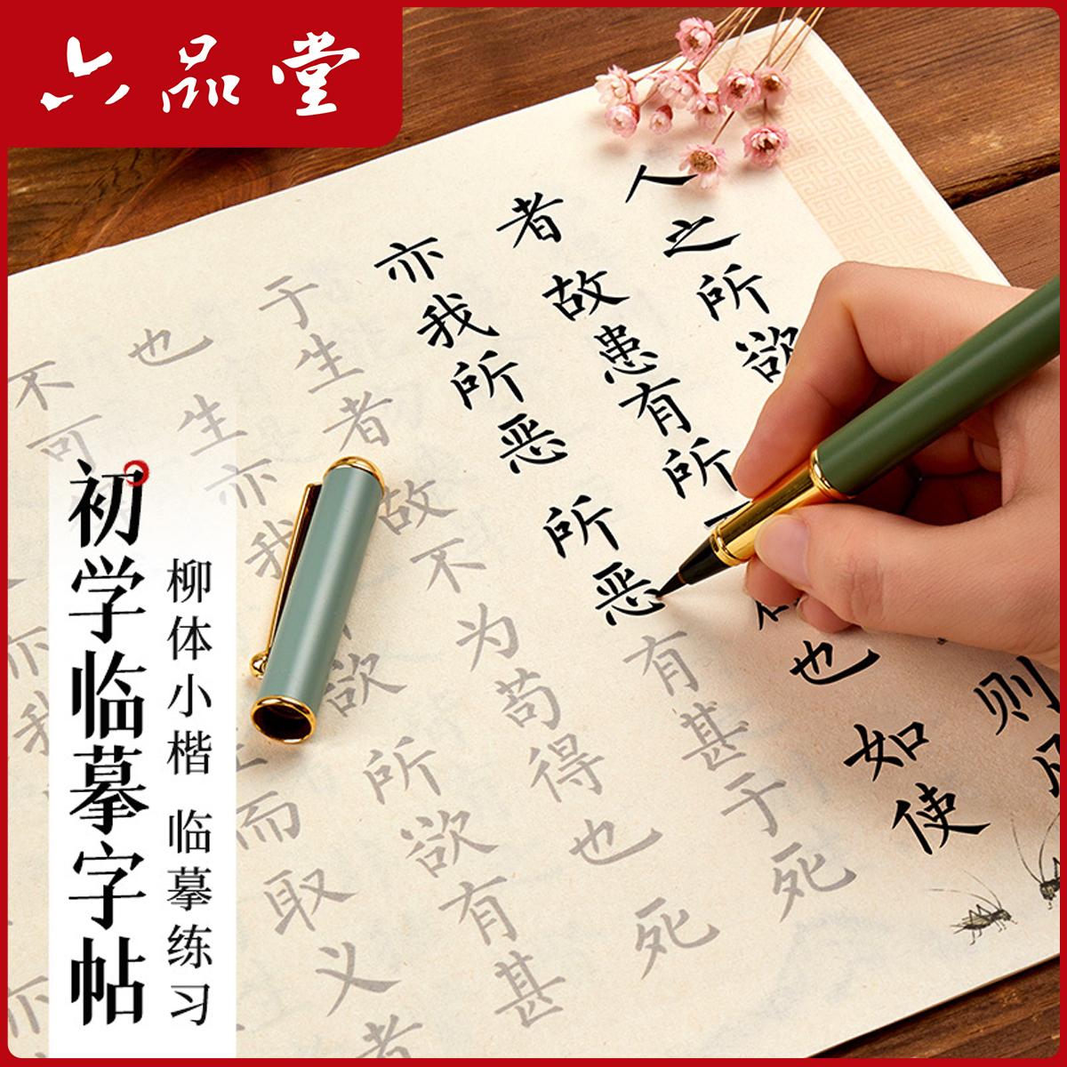 【软笔字帖】经典文言文软笔小楷临摹字帖边练边学初中同步六品堂