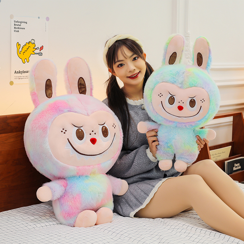 拉布2025新款玩偶拉布公仔娃娃睡觉抱枕毛绒玩具孩子女生生日礼物