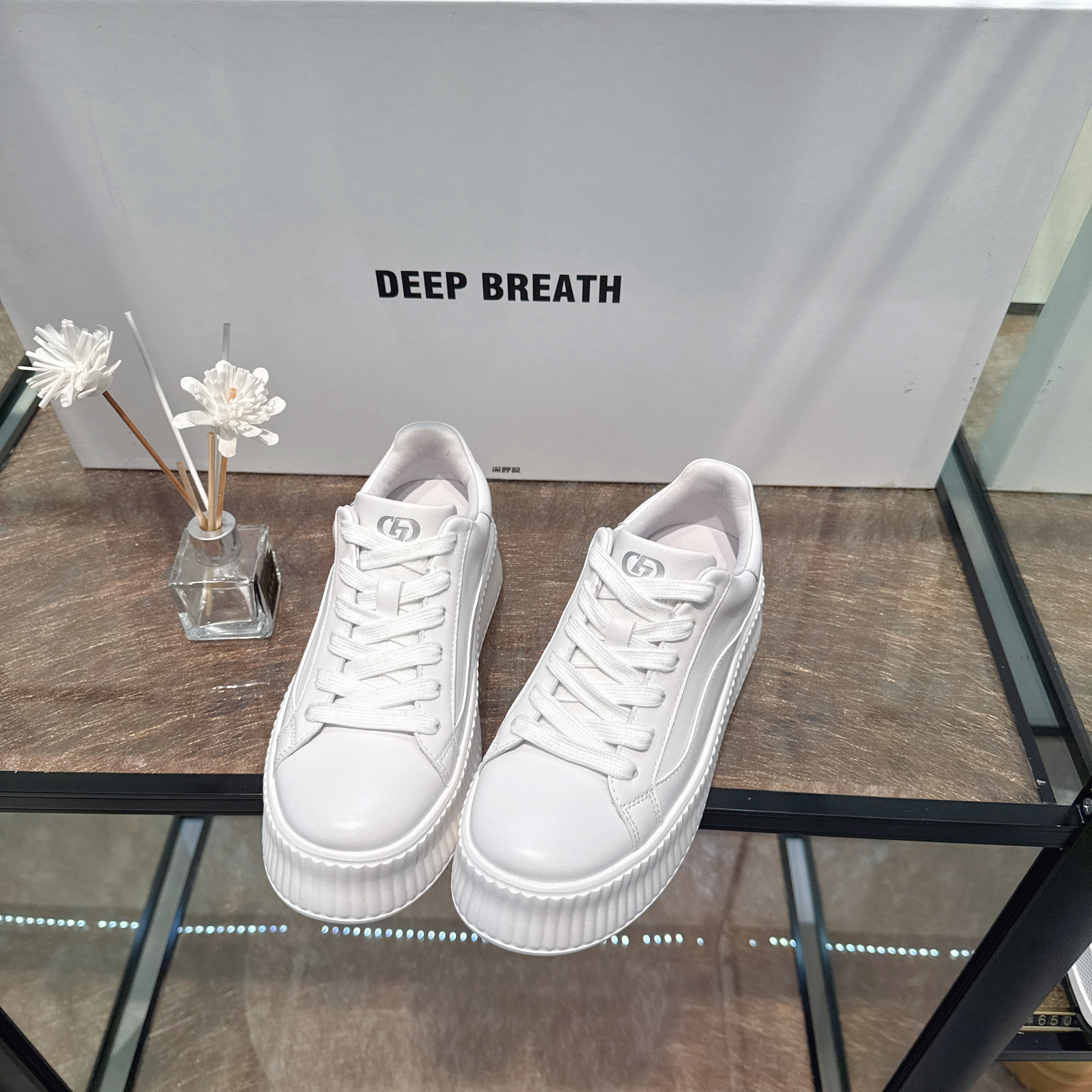 深呼吸DEEP BREATH深呼吸 厚底绑带饼干鞋 12184