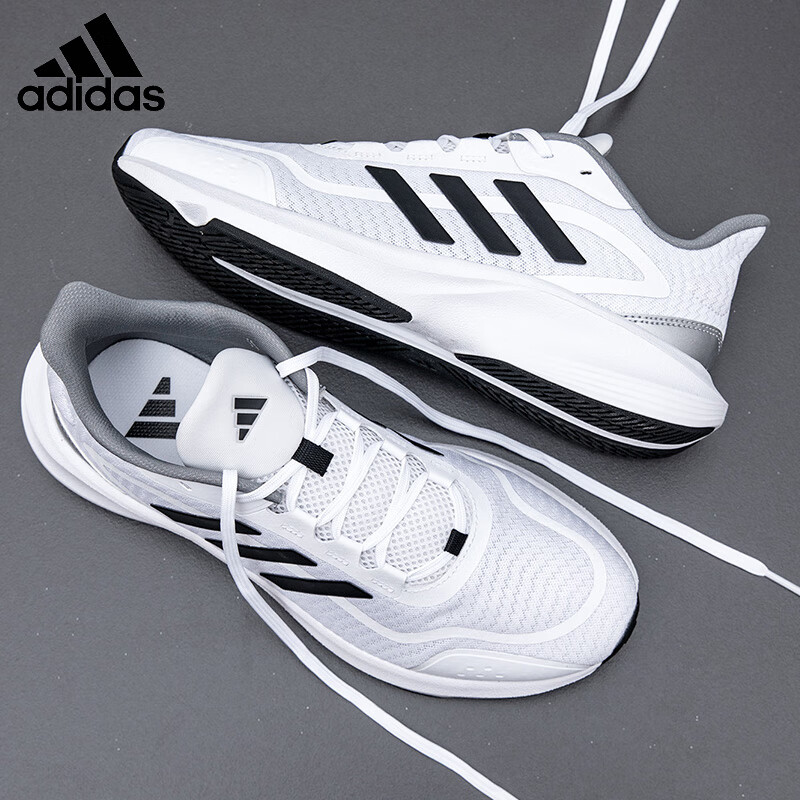 adidas/阿迪达斯运动鞋男女鞋新款网面透气休闲舒适户外跑步鞋