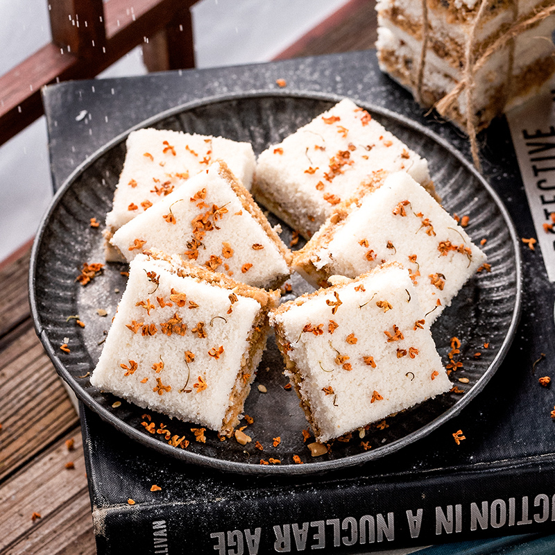 【粉丝特惠补贴】温州特产桂花糕手工糕点网红零食点心250g口味自选