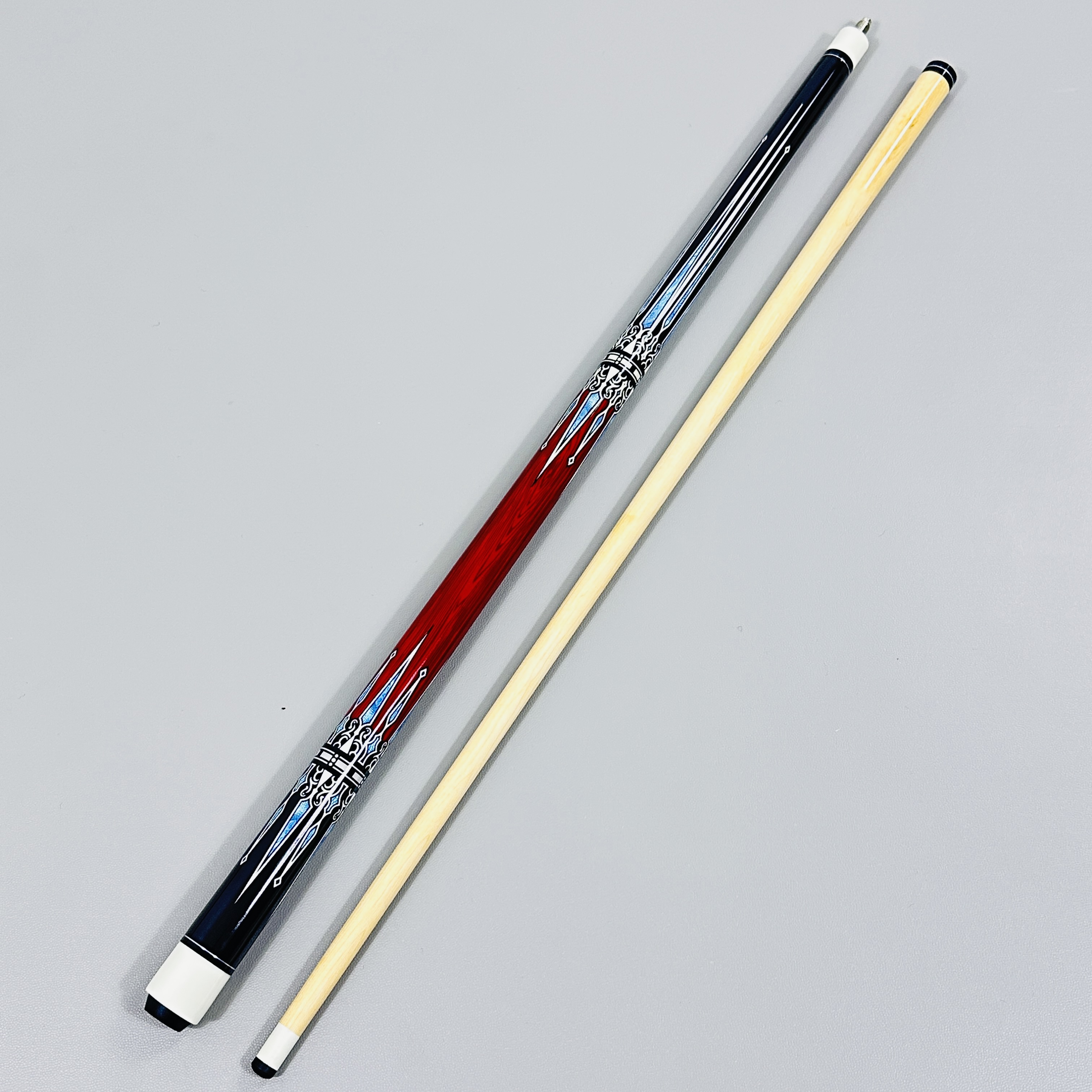 入门级大头杆推荐中式黑八九球球杆高颜值台球用品台球杆