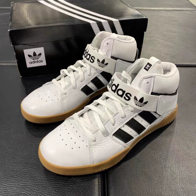 阿迪达斯（adidas）男鞋女鞋2025夏季新款运动鞋VRX MID中帮板鞋休