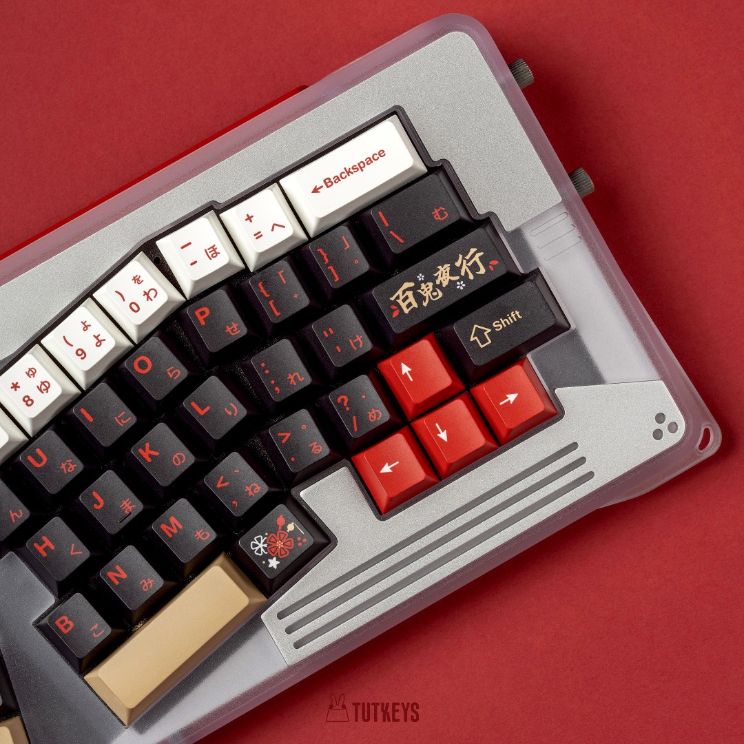 【现货】TUTKEYS&雨宫香奈-AC赤狐 原厂pbt土酱键帽