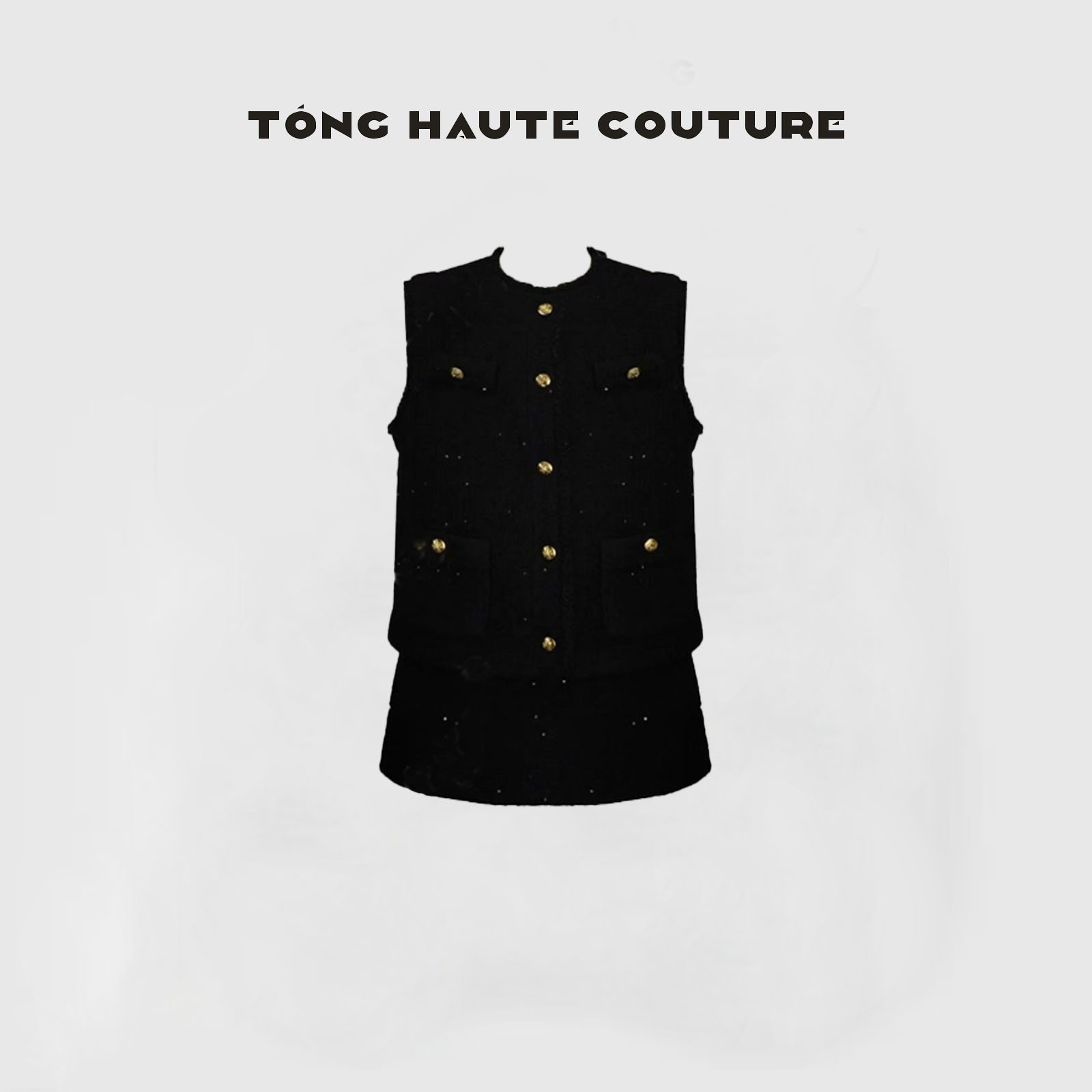 【悦禾】秋季新款高级感绵羊毛+羊驼毛时尚马甲+裙子套装 YW276