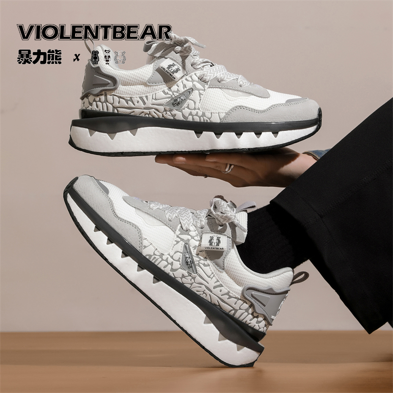 Violentbear/暴力熊轻奢时尚情侣休闲跑步运动鞋23111