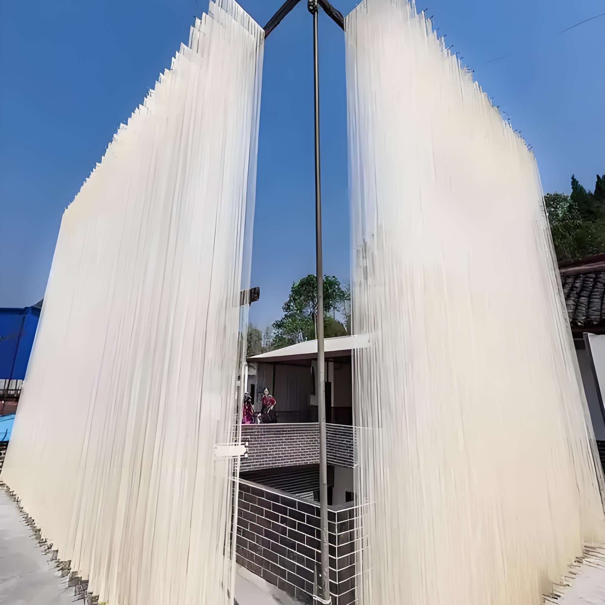 中江特产手工空心挂面四川蛋清龙须面营养丰富无添加中江空心挂面