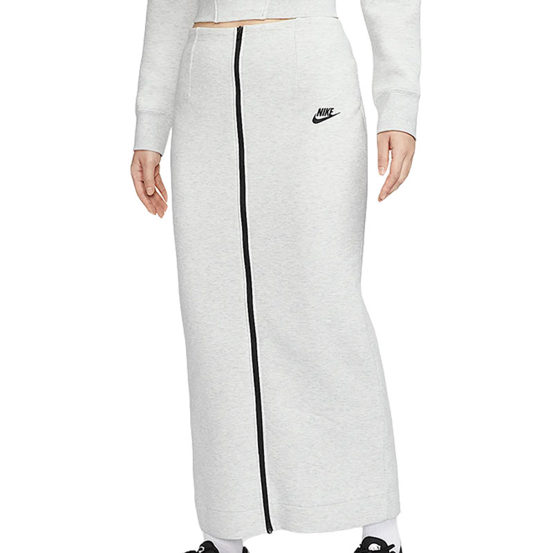 NIKE耐克女子AS W NSW TCH FLC MAXI SKIRT针织长裙HJ0919-013