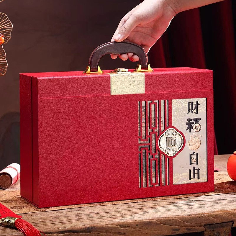 武夷岩茶大红袍浓香型茶叶礼盒装武夷特产乌龙茶过年节礼品送长辈