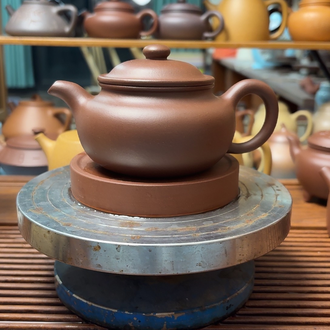 茶壶紫砂全手工制作