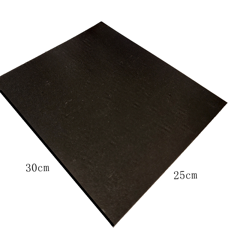 长方形箱包底座定型垫板加强树脂硬衬黑色加厚2.7毫米包底衬内衬